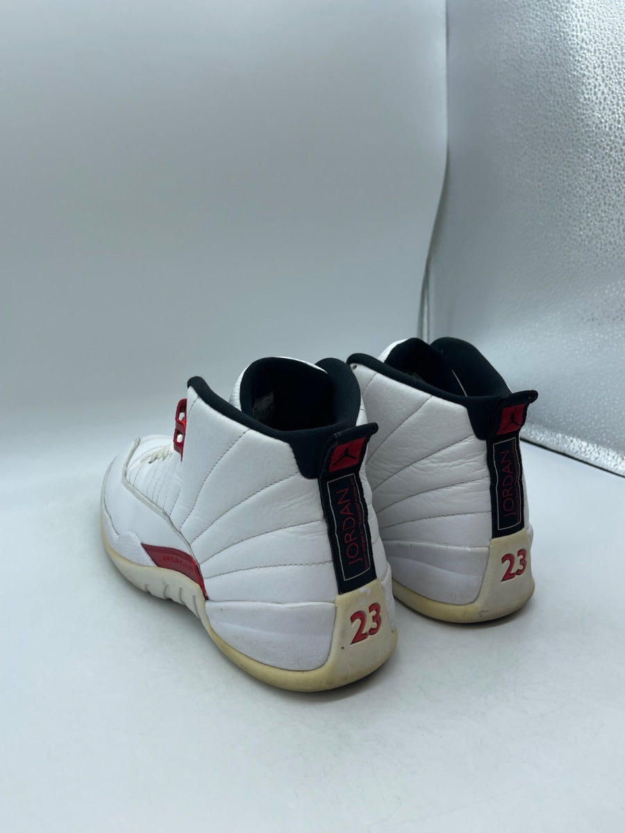Jordan 12 Retro Twist 10 (Moderately Worn Pre-Owned)JordanWhite/Black-University Red - Image 4