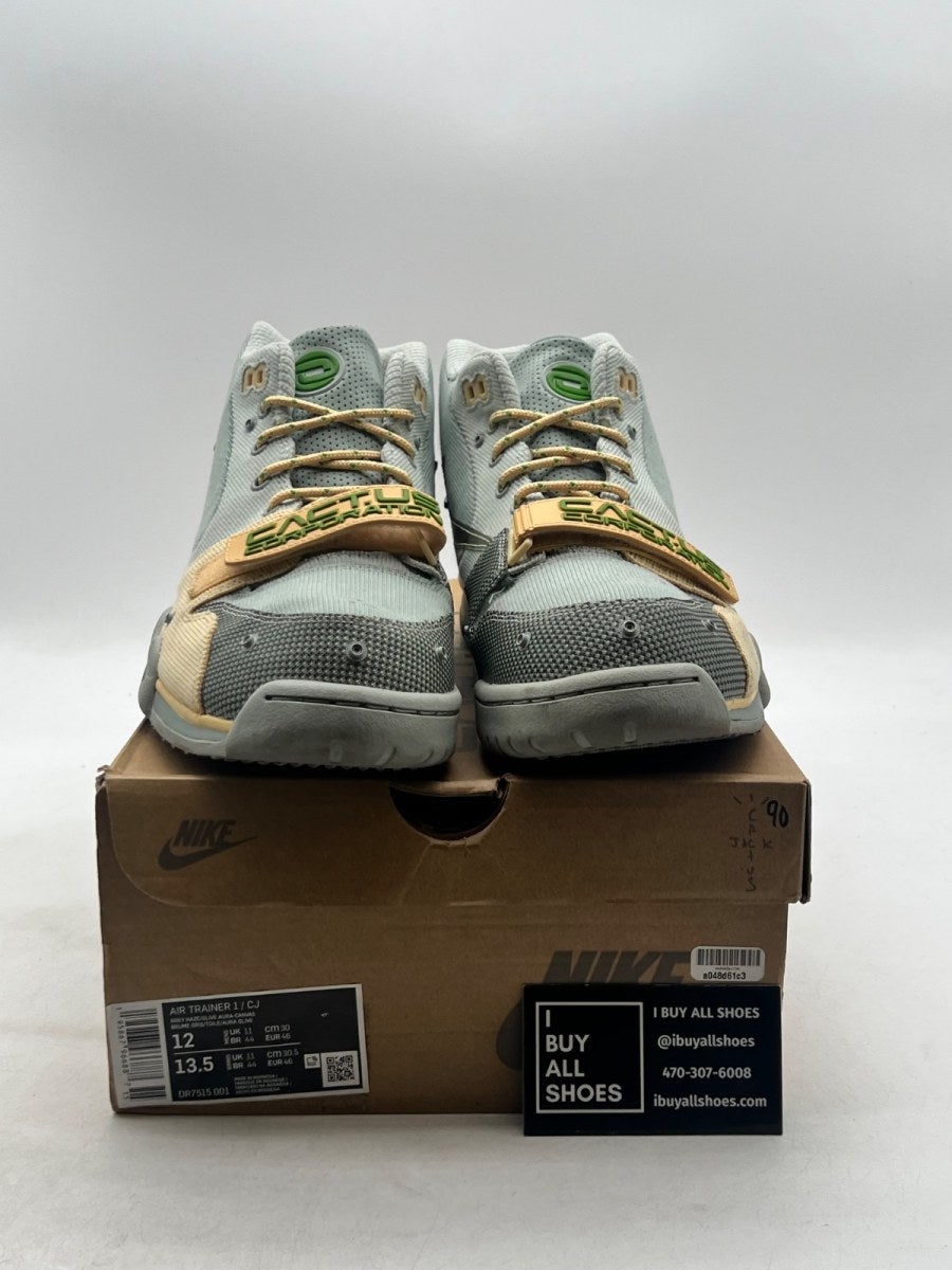 Nike Air Trainer 1 SP Travis Scott Grey Haze 12 (Lightly Worn Pre-Owned) - Image 2
