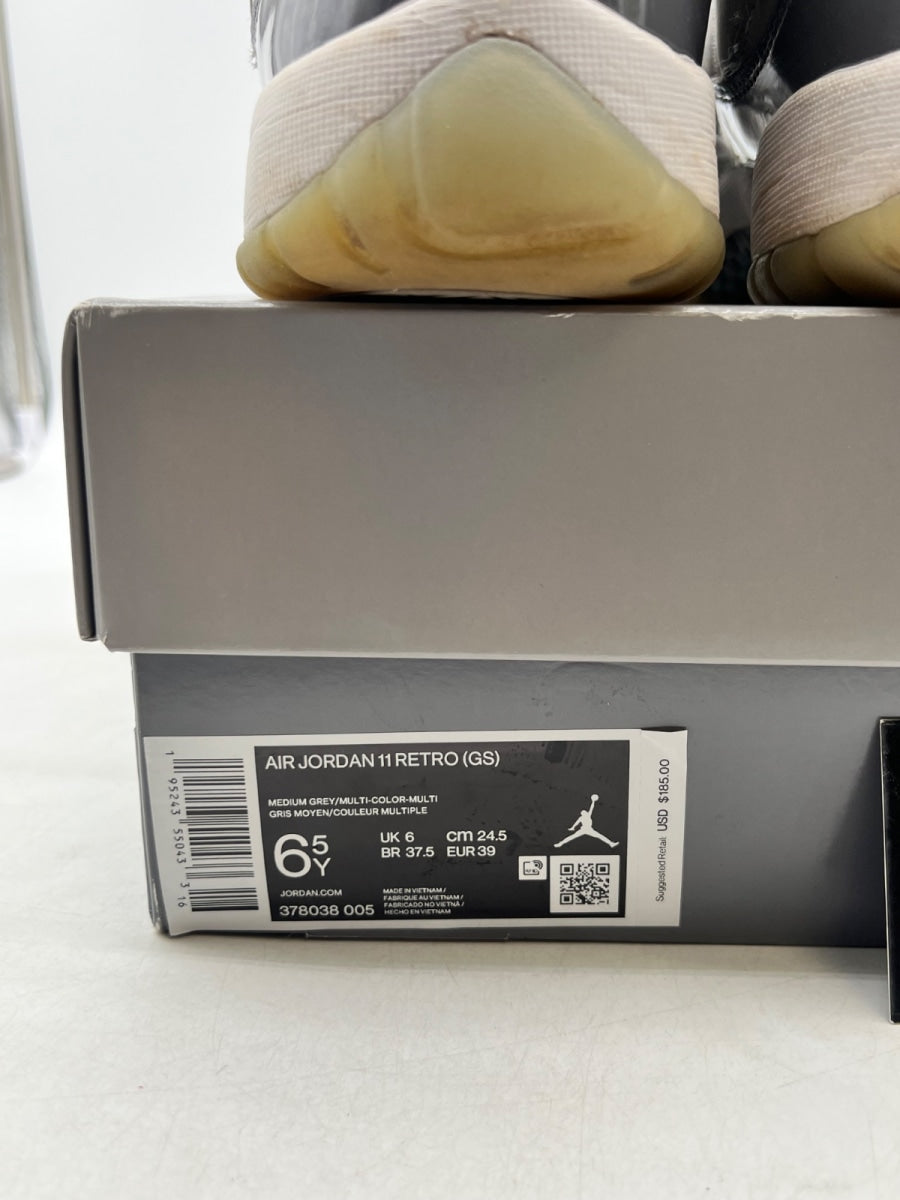 Jordan 11 Retro Cool Grey (2021) (GS) 6.5Y (Heavily Worn Pre-Owned) - Image 6