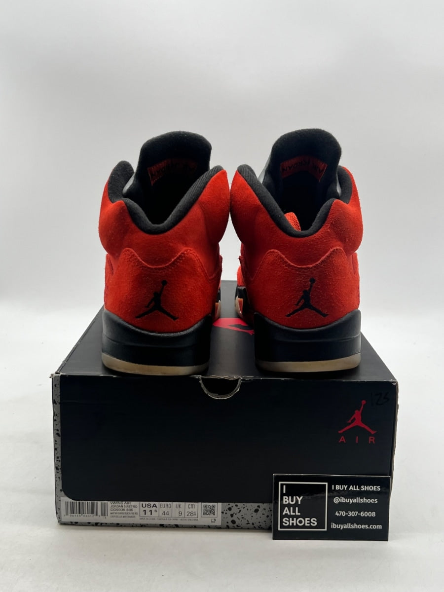 Jordan 5 Retro Dunk on Mars (Women's) 11.5W (Lightly Worn Pre-Owned) - Image 3
