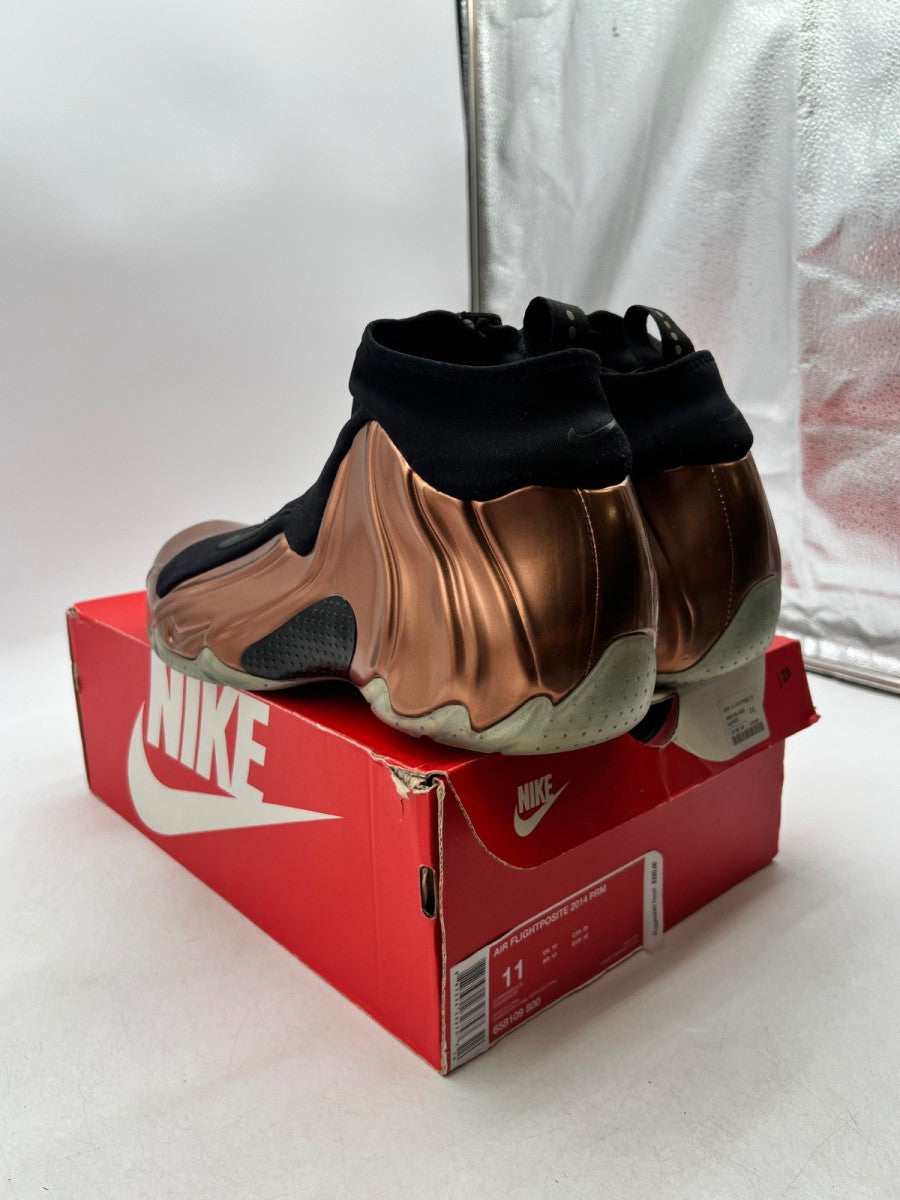 Nike Air Flightposite Copper (2014) 11 (Lightly Worn Pre-Owned)NikeCopper/Black - Image 6