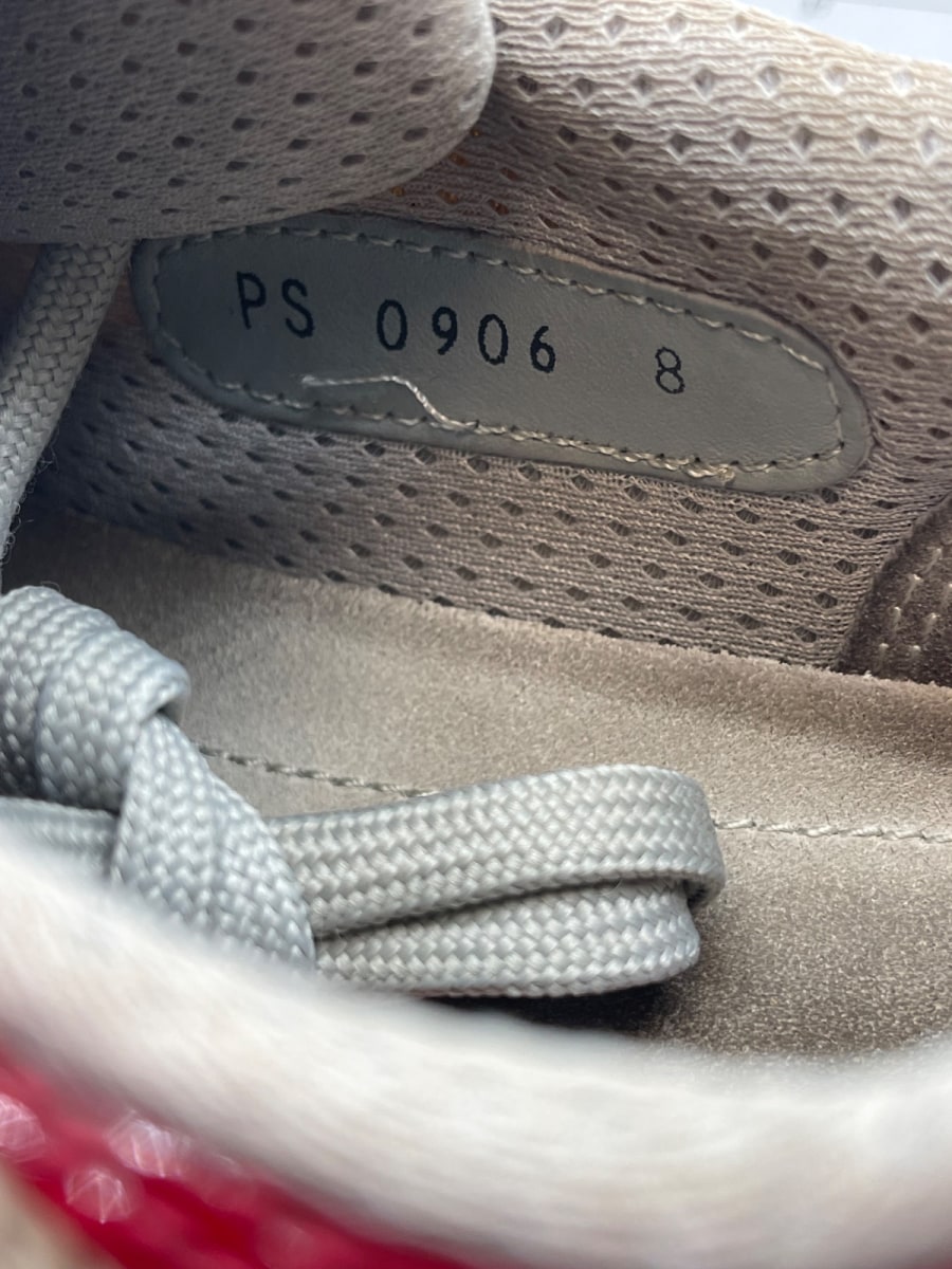 Prada America's Cup 'Red Silver Patent' 8 (Heavily Worn Pre-Owned) - Image 8