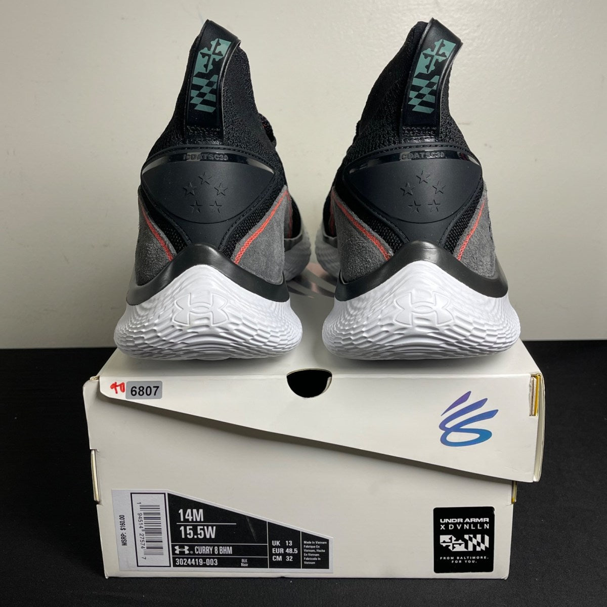 Curry Brand Curry Flow 8 Suede 'Beautiful Flow' (Size 14) - Image 4