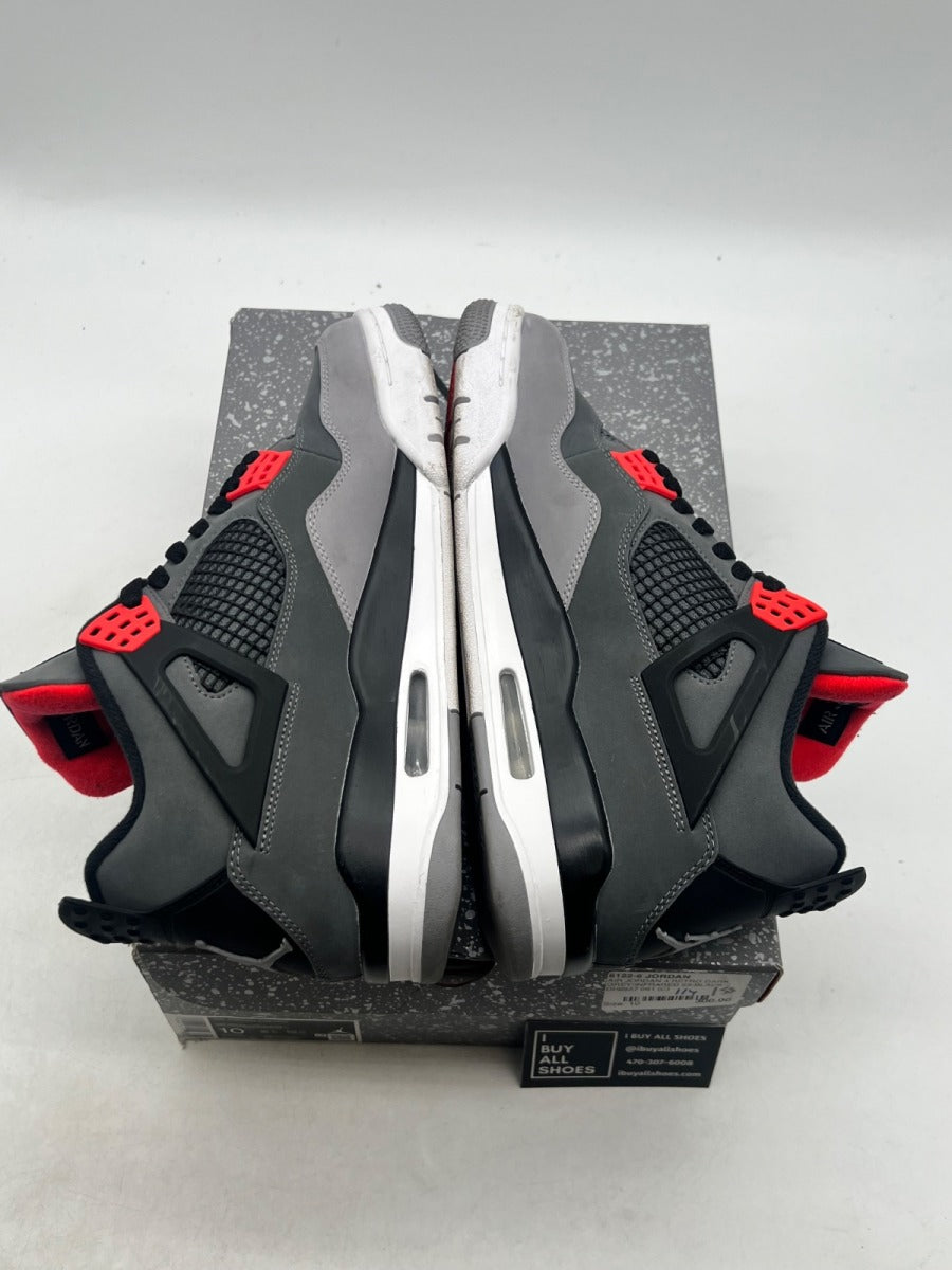 Jordan 4 Retro Infrared 10 (Lightly Worn Pre-Owned) - Image 9