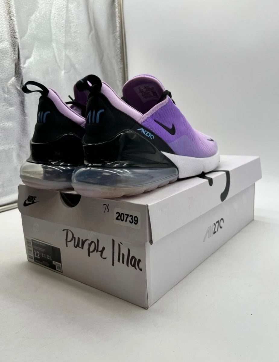Nike Air Max 270 Lilac (Women's) 12W (Lightly Worn Pre-Owned)NikeLilac/University Blue/Barely Grape/Black - Image 6