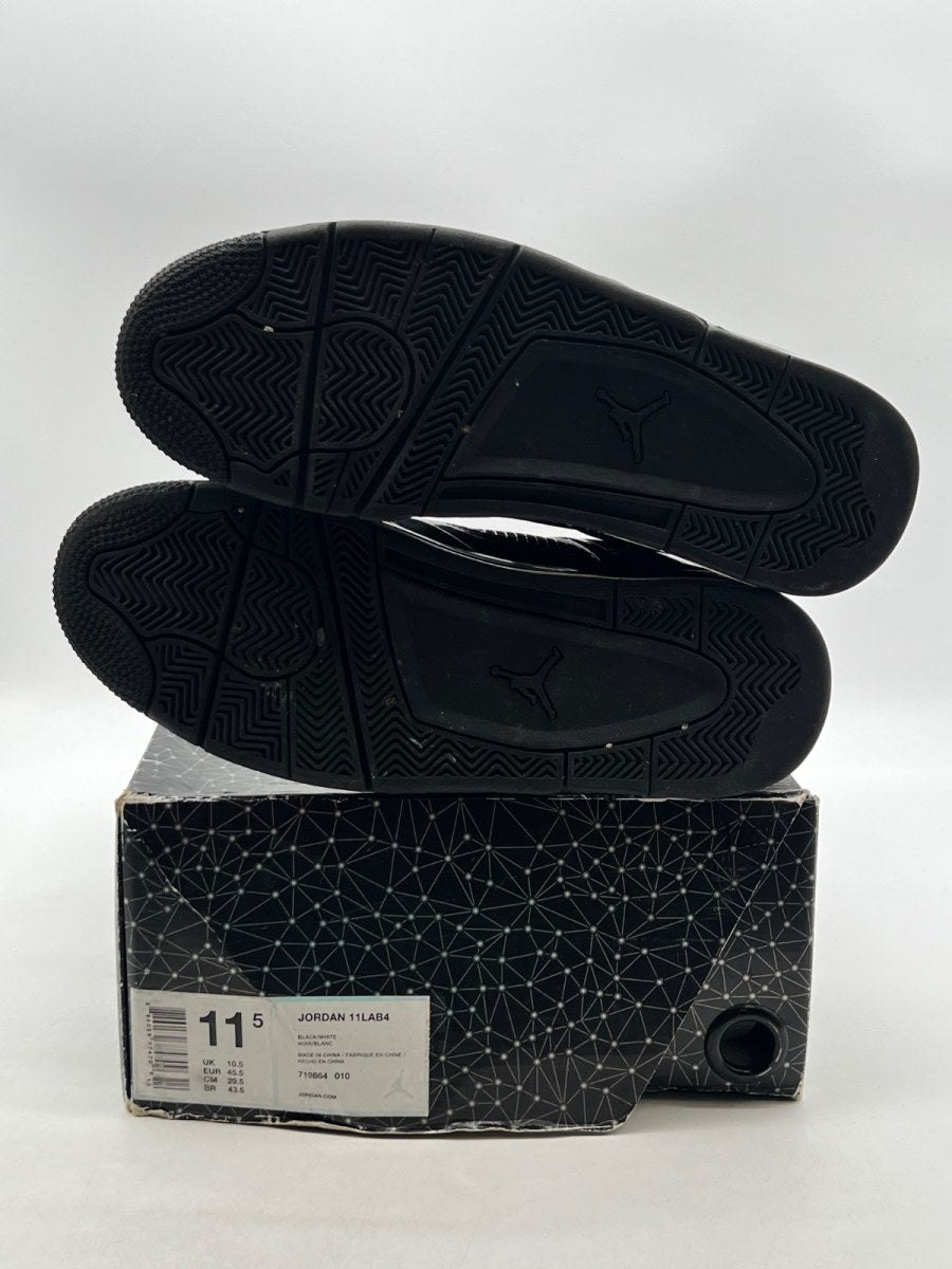 Jordan 4 Retro 11Lab4 Black 11.5 (Heavily Worn Pre-Owned)JordanBlack/White - Image 8