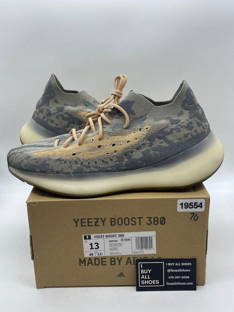 adidas Yeezy Boost 380 Mist 13 (Moderately Worn Pre-Owned) - Image 1