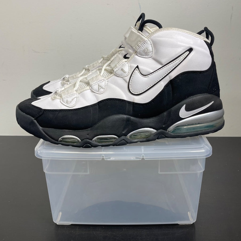 Nike Air Max Uptempo 95 White Black Teal 12 (Moderately Worn Pre-Owned)NikeWhite/White-Black-Mystic Teal - Image 3