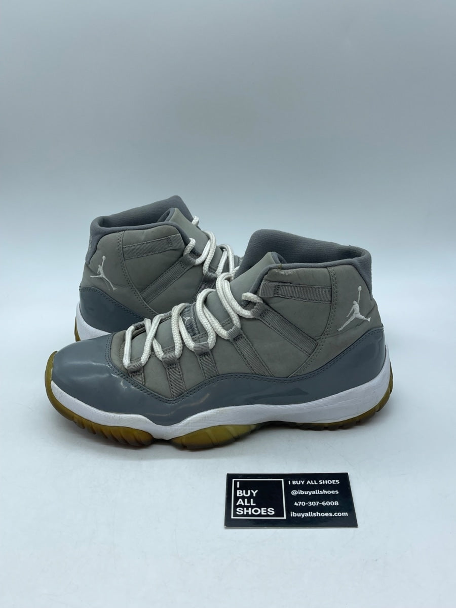 Jordan 11 Retro Cool Grey (2010) 8.5 (Heavily Worn Pre-Owned) - Image 1