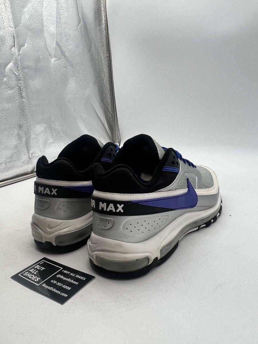 Nike Air Max 97/BW Metallic Silver Persian Violet 12 (Lightly Worn Pre-Owned) - Image 5