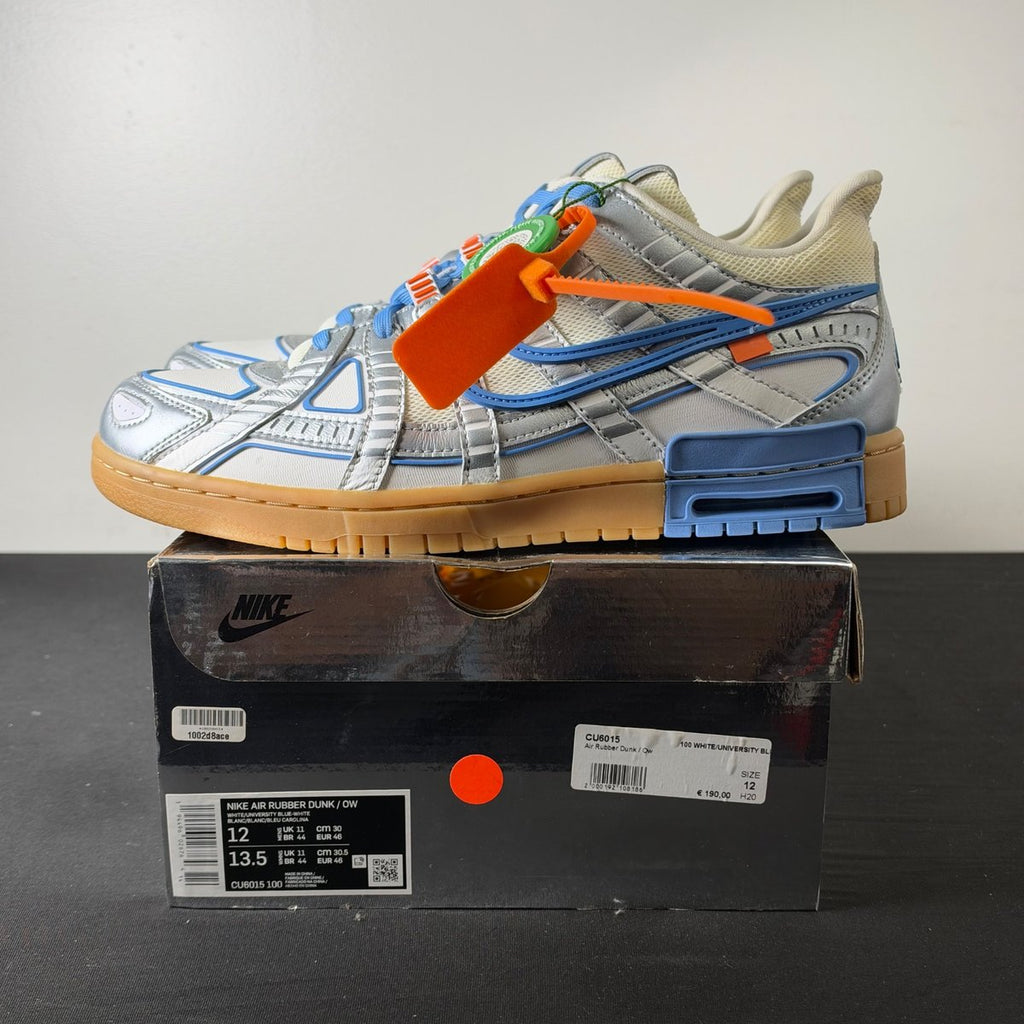 Nike Air Rubber Dunk Off-White UNC (Size 12) - aux
