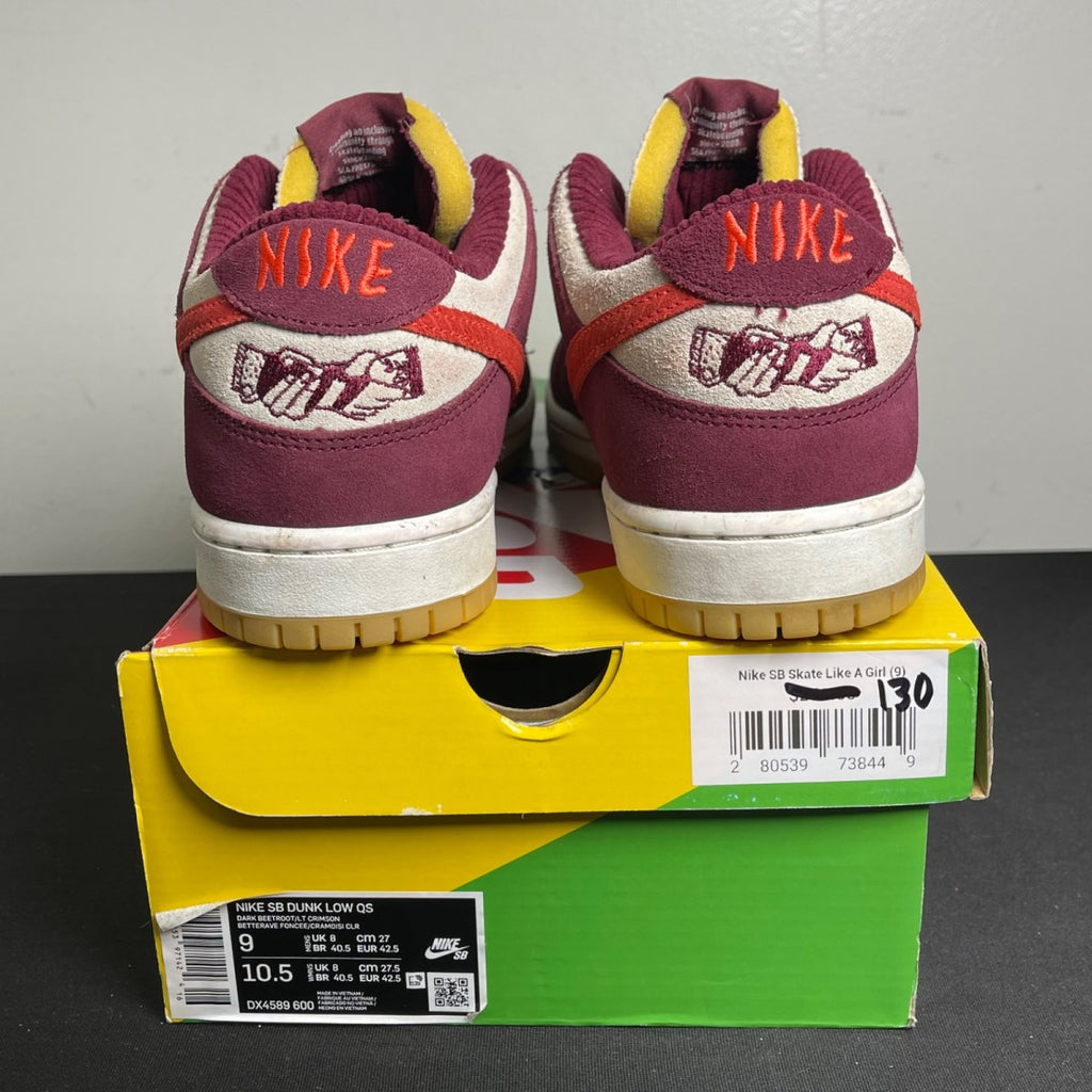 Nike SB Dunk Low Skate Like a Girl (Size 9) - Image 4