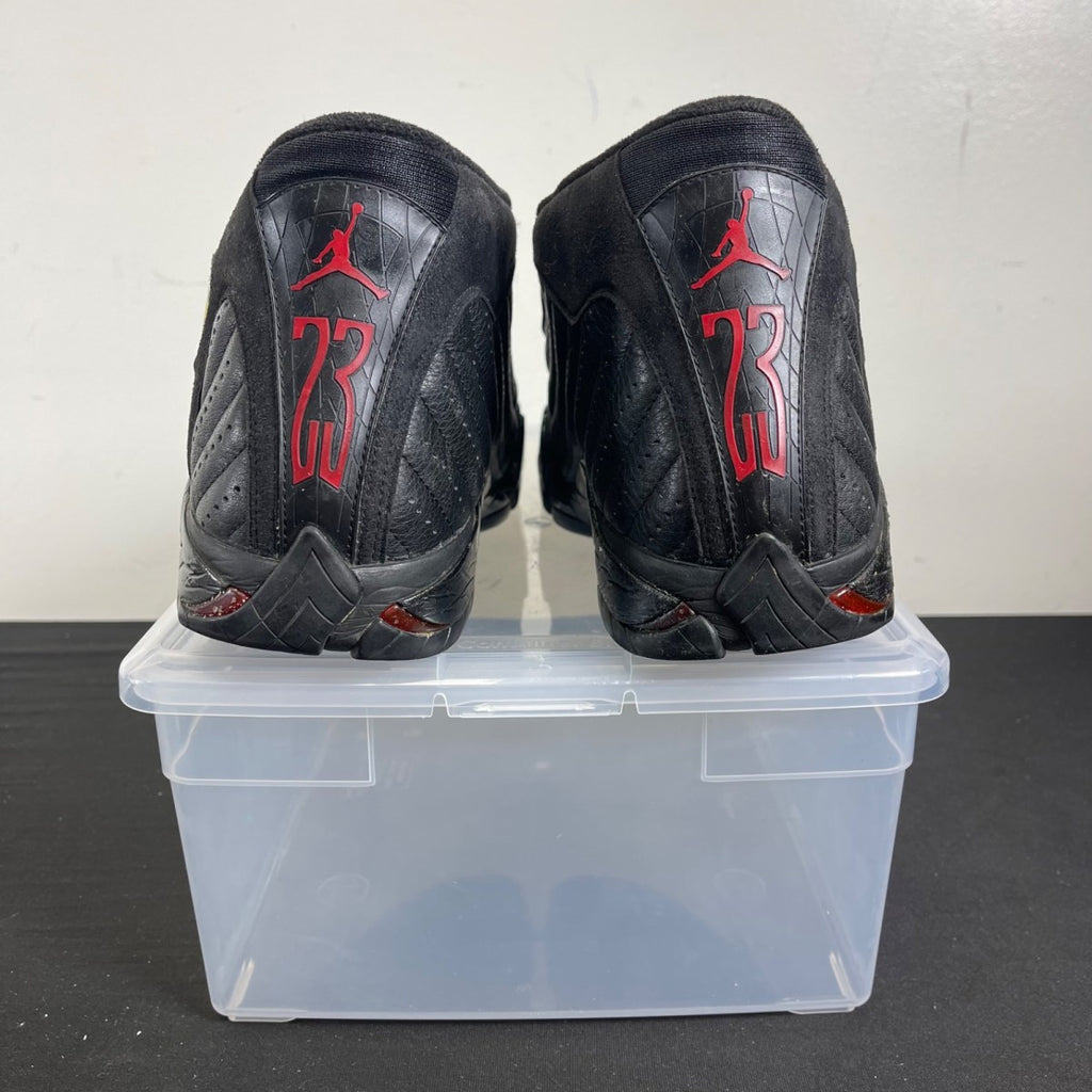 Jordan 14 OG Last Shot (1999) 11 (Moderately Worn Pre-Owned)JordanBlack/Black-Varsity Red - Image 4