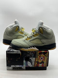 Jordan 5 Retro Jade Horizon 11 (Lightly Worn Pre-Owned)JordanJade Horizon/Light Silver-Anthracite-Pink Glaze - Image 1