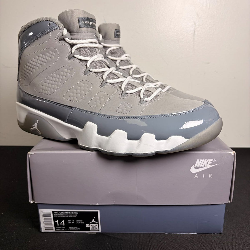 Jordan 9 Retro Cool Grey (2025) (Size 14) - aux