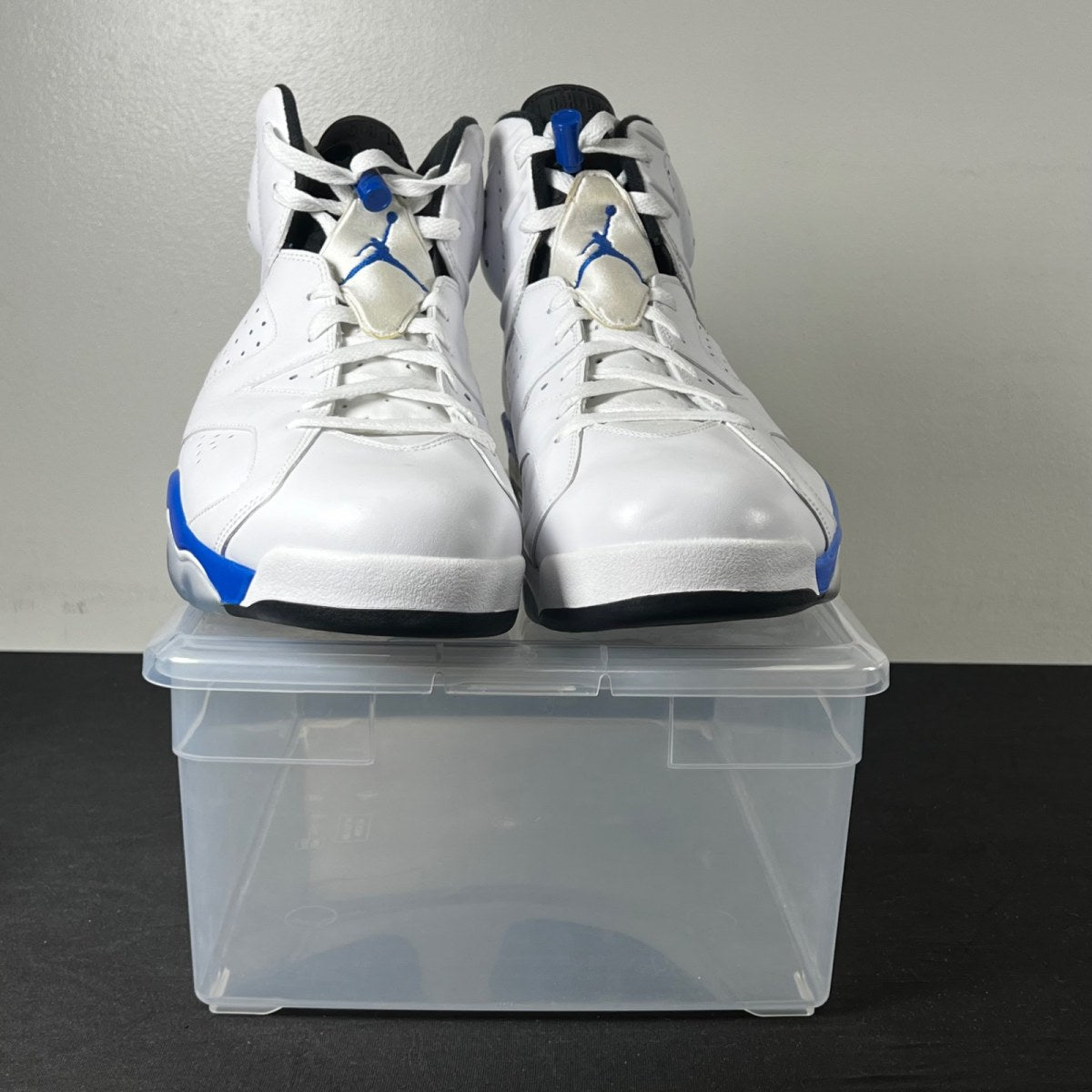 Jordan 6 Retro Sport Blue (2014) (Size 16) - Image 2