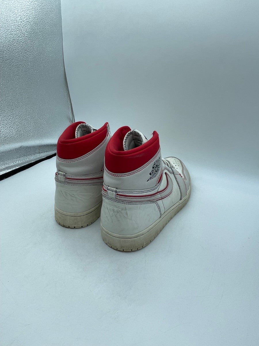 Jordan 1 Retro High Phantom Gym Red 12 (Moderately Worn Pre-Owned)JordanSail/Black-Phantom-Gym Red-University Red - Image 5