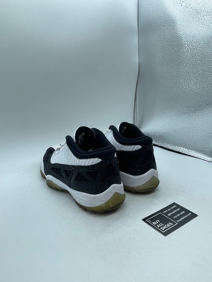 Air Jordan 11 Retro Low IE 'White Black' 9 (Moderately Worn Pre-Owned) - Image 4