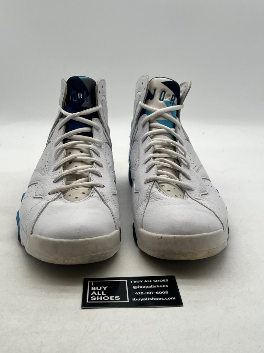 Jordan 7 Retro French Blue (2015) 13 (Moderately Worn Pre-Owned) - Image 2