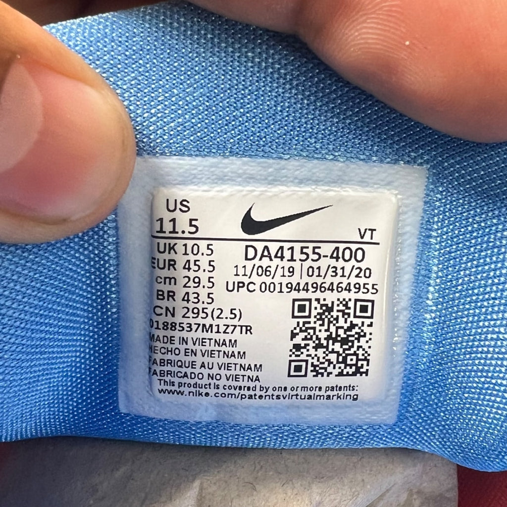 Nike Air Max 720 OBJ Slip University Blue 11.5 (Lightly Worn Pre-Owned)NikeUniversity Blue/Black-Industrial Blue - Image 7