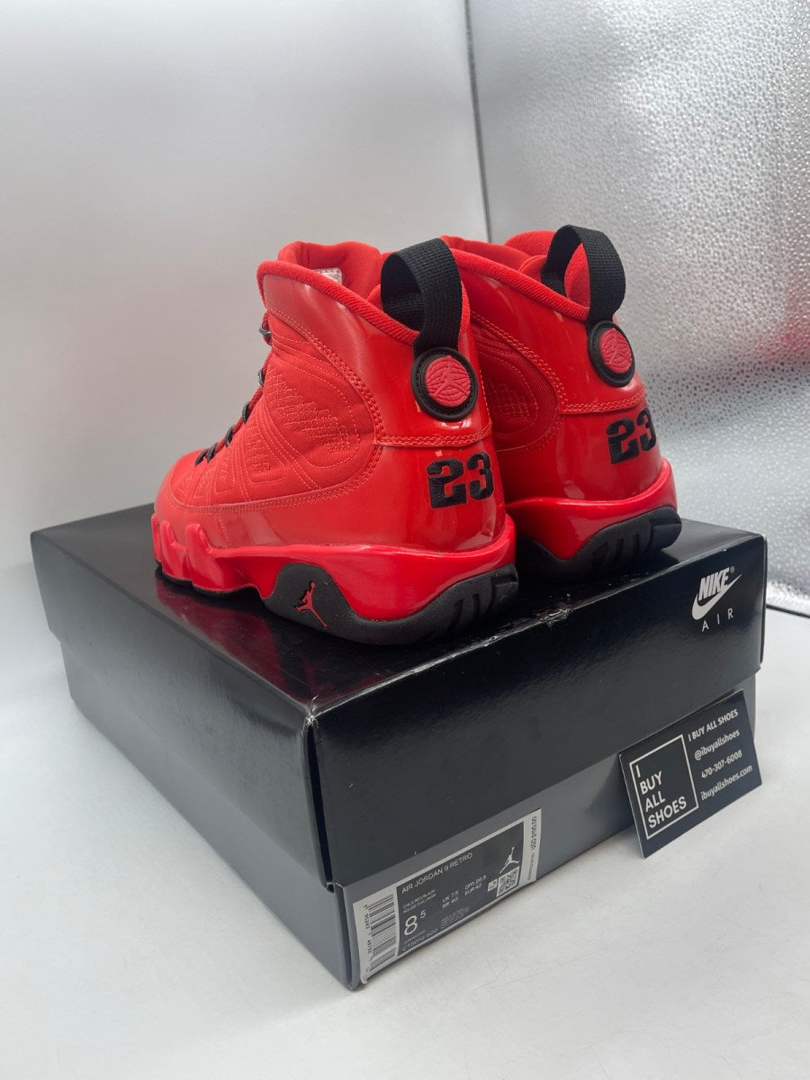 Jordan 9 Retro Chile Red 8.5 (Moderately Worn Pre-Owned) - Image 4