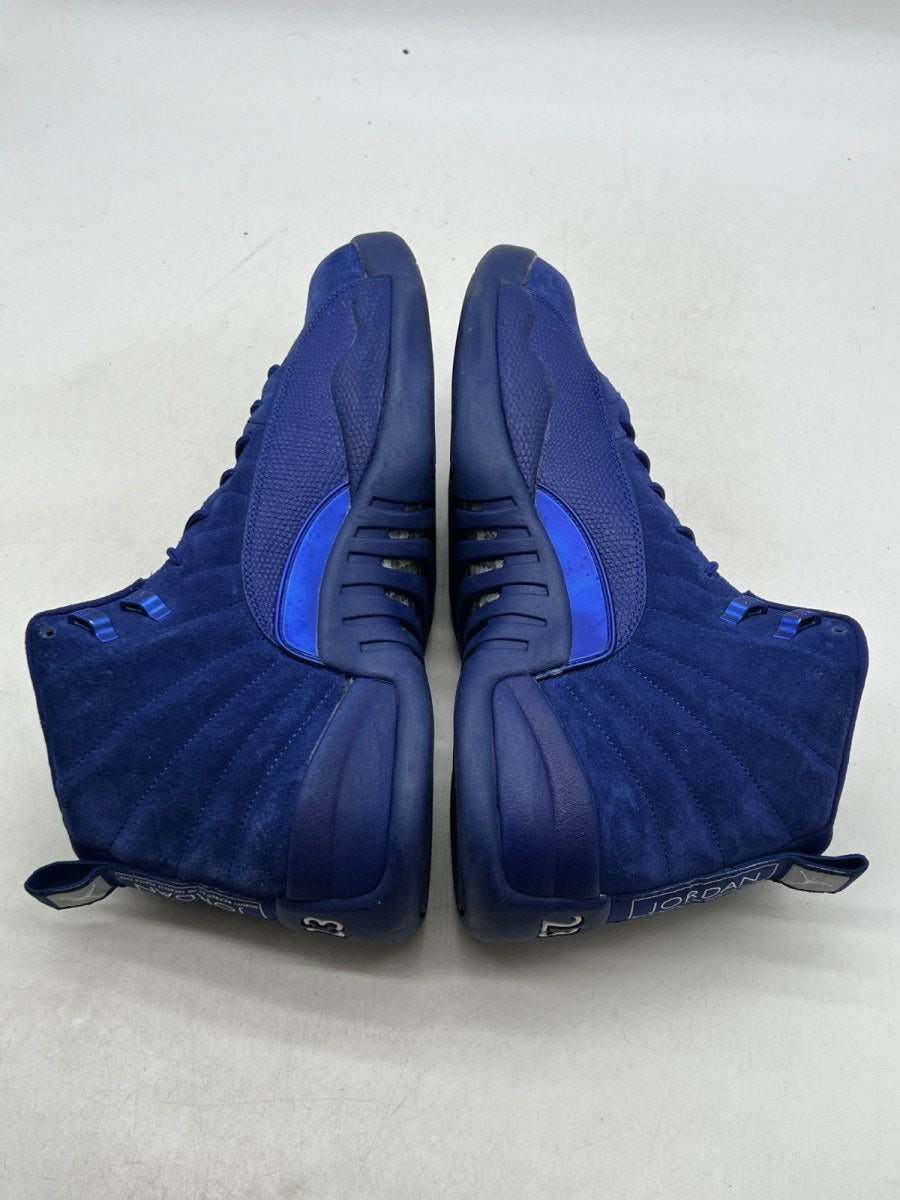 Jordan 12 Retro Deep Royal Blue 13 (Lightly Worn Pre-Owned)JordanDeep Royal Blue/White-Metallic Silver - Image 8