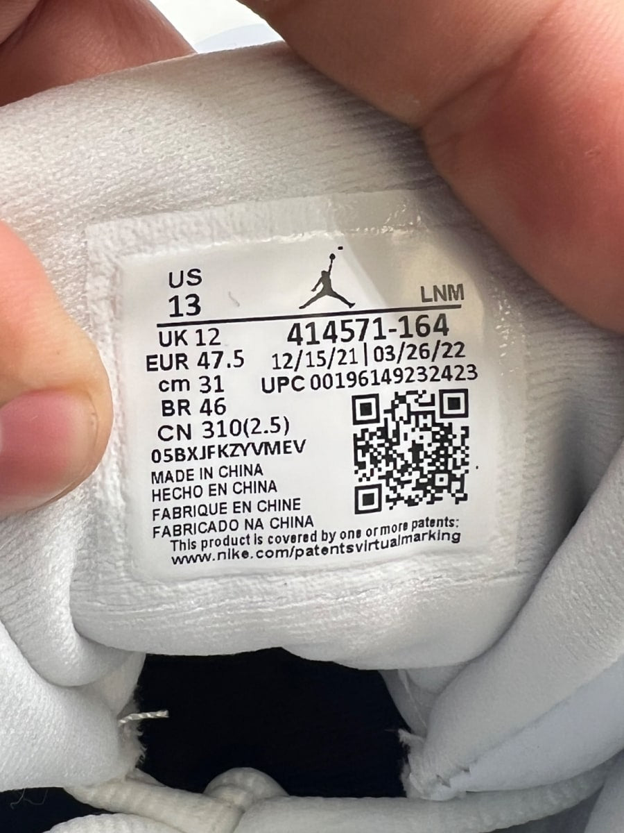 Jordan 13 Retro French Blue 13 (Lightly Worn Pre-Owned)JordanWhite/French Blue/Light Steel Grey/Fire Red - Image 8
