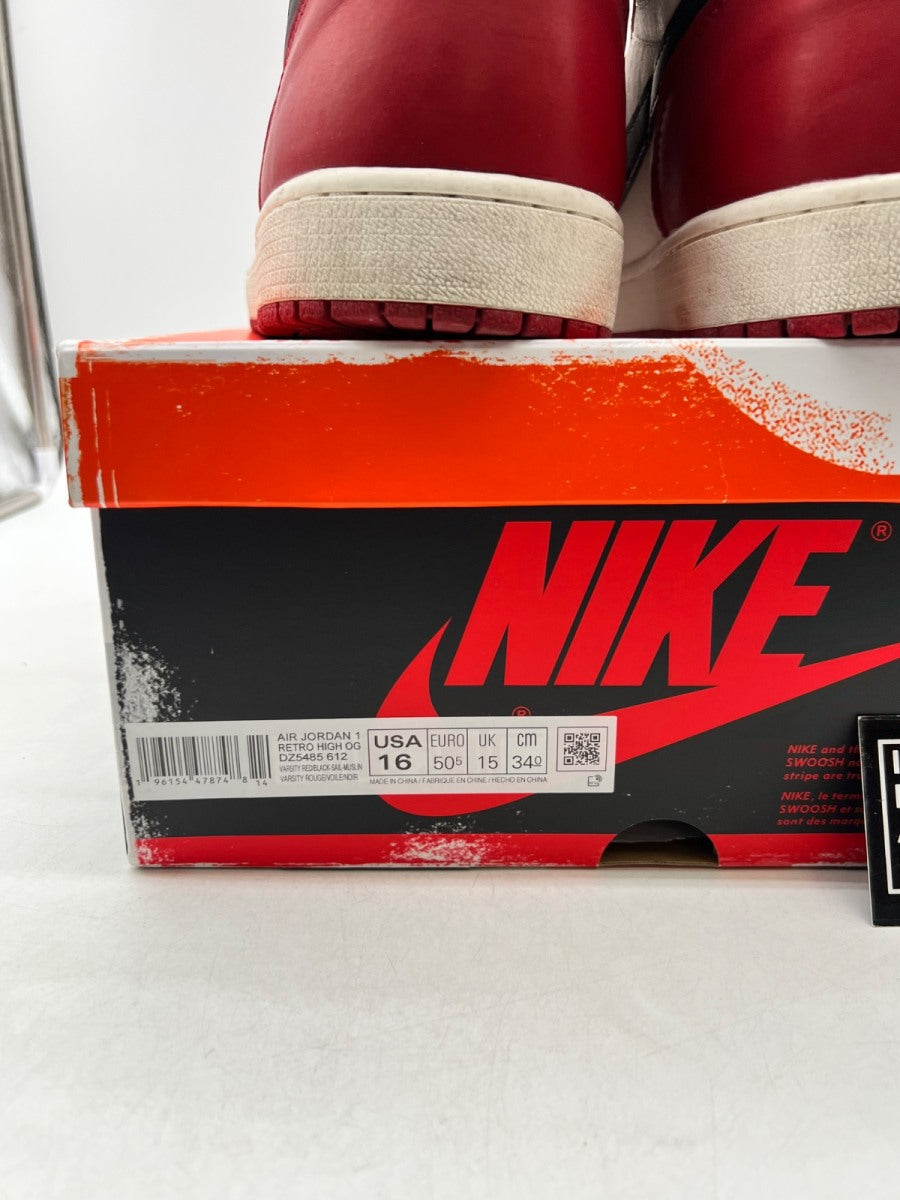 Jordan 1 Retro High OG Chicago Lost and Found 16 (Lightly Worn Pre-Owned) - Image 6