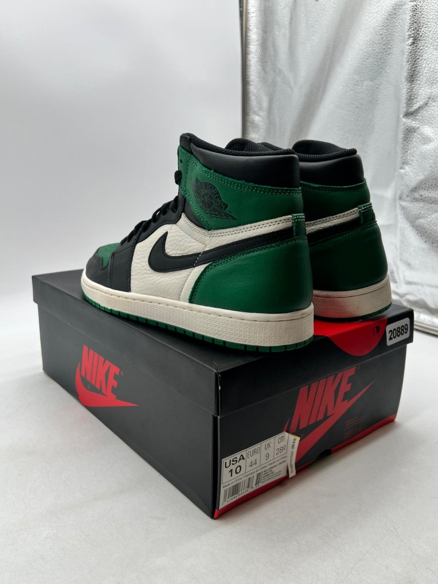 Jordan 1 Retro High Pine Green 10 (Moderately Worn Pre-Owned) - Image 5