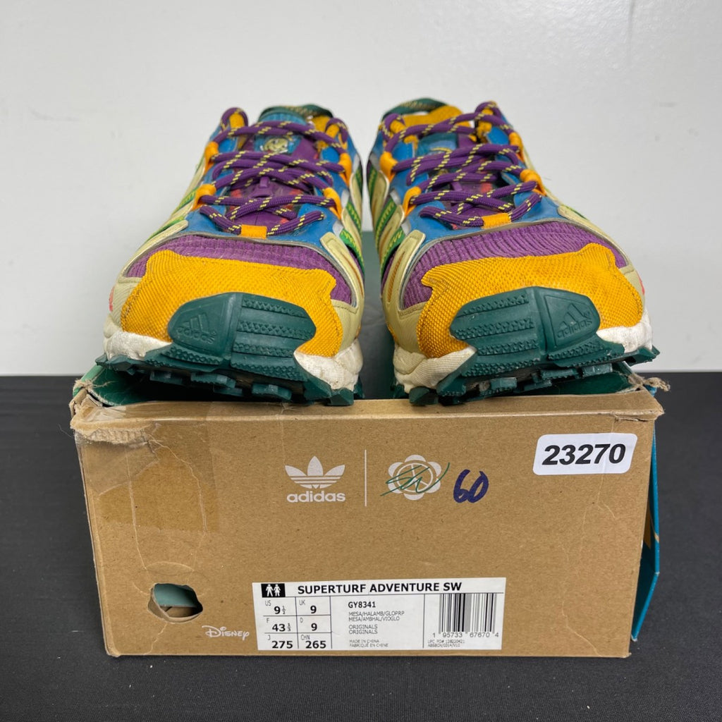adidas Superturf Adventure Sean Wotherspoon Jiminy Cricket 9.5 (Moderately Worn Pre-Owned)adidasSail/Orange/Purple/Teal - Image 2
