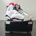 Jordan 6 Retro Tinker 12 (Lightly Worn Pre-Owned)JordanWhite/Infrared 23-Neutral Grey-Obsidian - Image 1