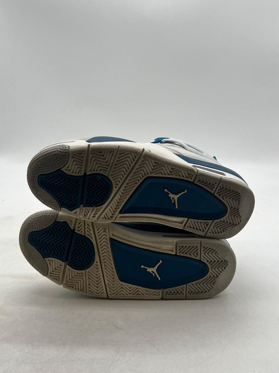 Jordan 4 Retro Military Blue (2024) (GS) 6Y (Moderately Worn Pre-Owned) - Image 7