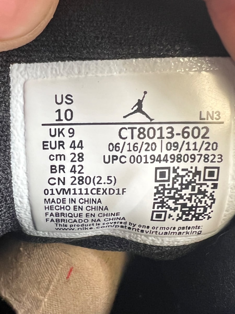 Jordan 12 Retro Reverse Flu Game 10 (Moderately Worn Pre-Owned) - Image 9
