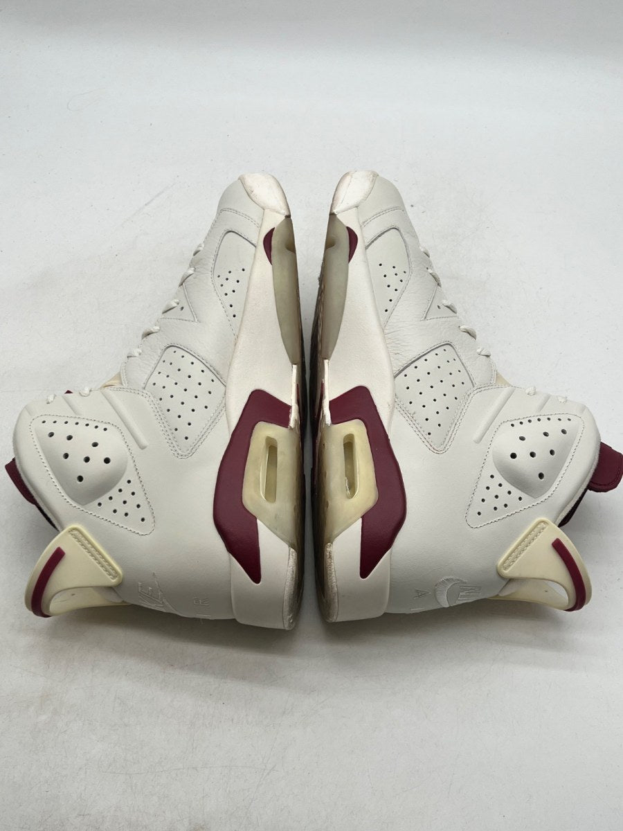 Jordan 6 Retro Maroon (2015) 13 (Moderately Worn Pre-Owned)JordanOff White/New Maroon - Image 8