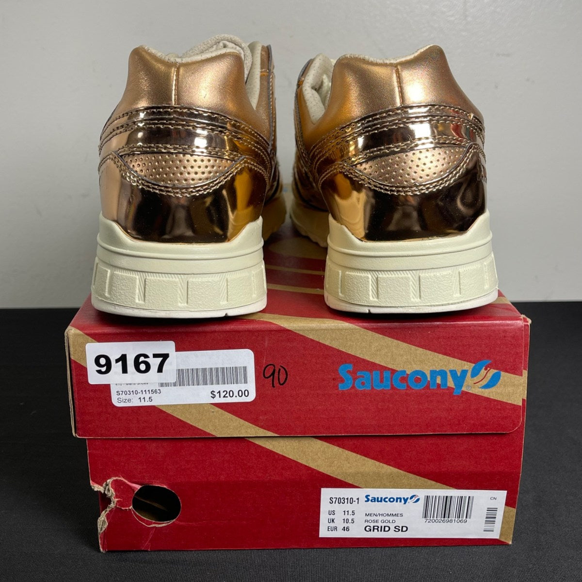 Saucony Grid SD 'Rose Gold' (Size 11.5) - Image 4