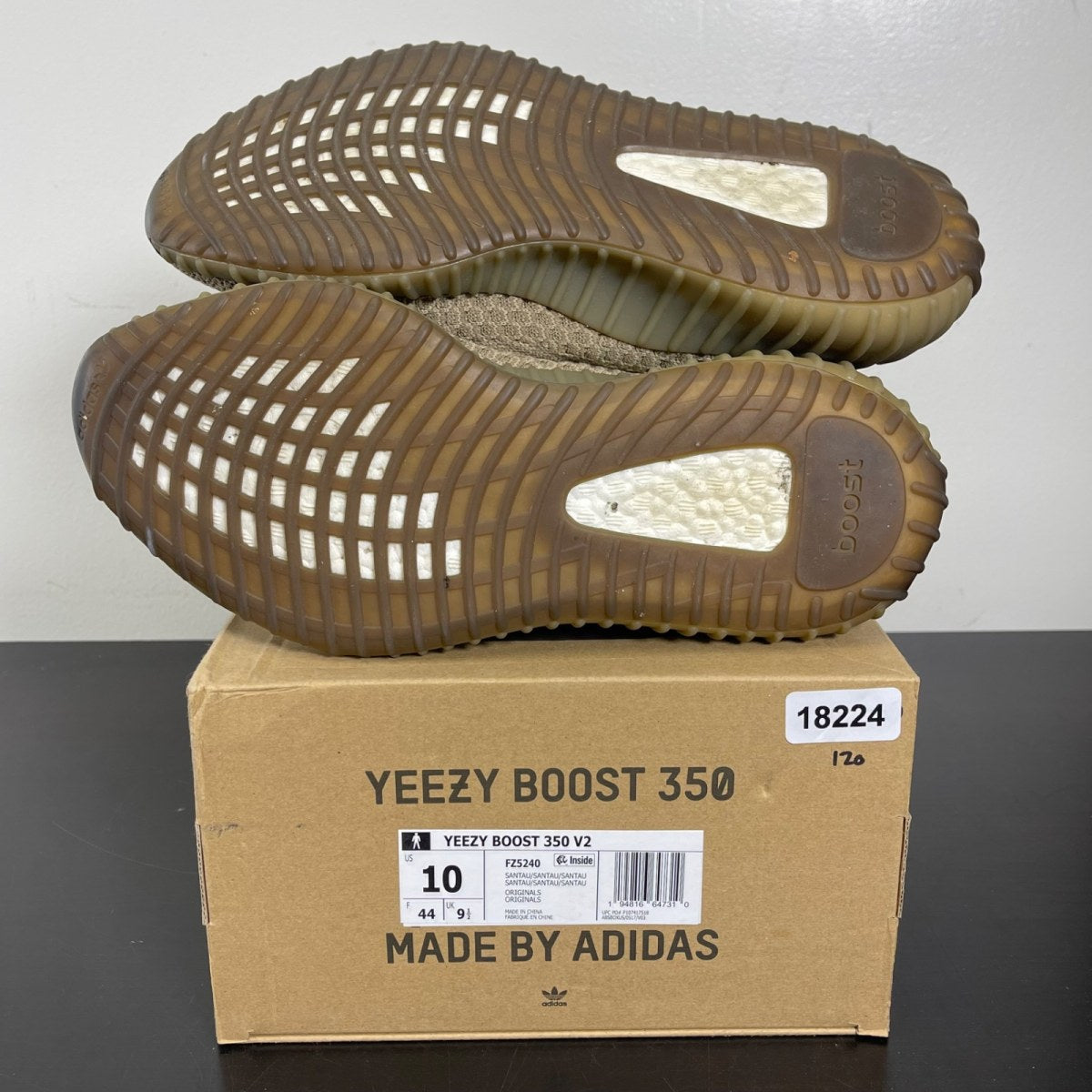 adidas Yeezy Boost 350 V2 Sand Taupe 10 (Moderately Worn Pre-Owned)adidasSand Taupe/Sand Taupe/Sand Taupe - Image 5