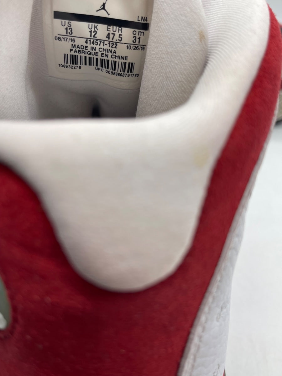 Jordan 13 Retro OG Chicago (2017) 13 (Moderately Worn Pre-Owned)JordanWhite/Black-True Red - Image 8