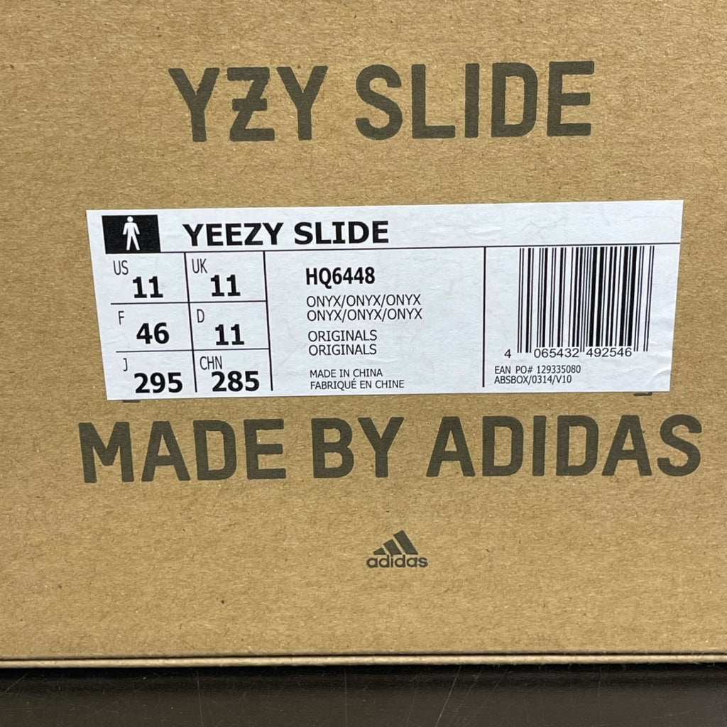 adidas Yeezy Slide Onyx 11 (Moderately Worn Pre-Owned)adidasOnyx/Onyx/Onyx - Image 7