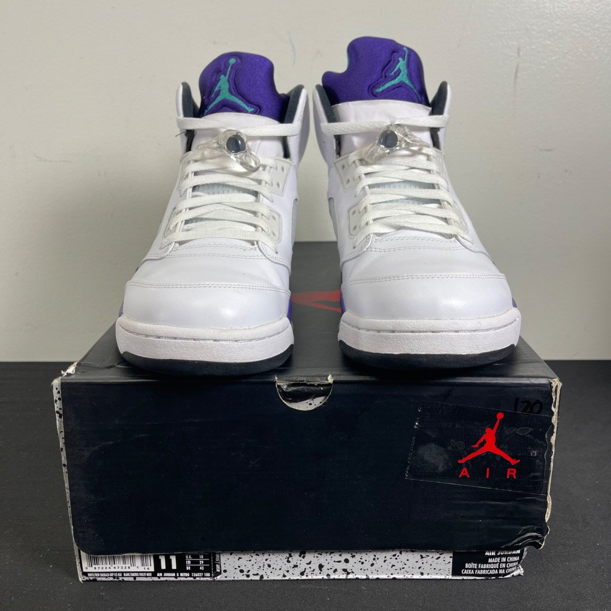 Jordan 5 Retro Grape (2013) (Size 11) - Image 2