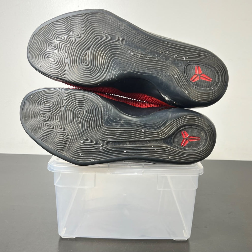 Nike Kobe 9 KRM EXT High Red Mamba 12 (Lightly Worn Pre-Owned)NikeChallenge Red/Challenge Red - Image 5