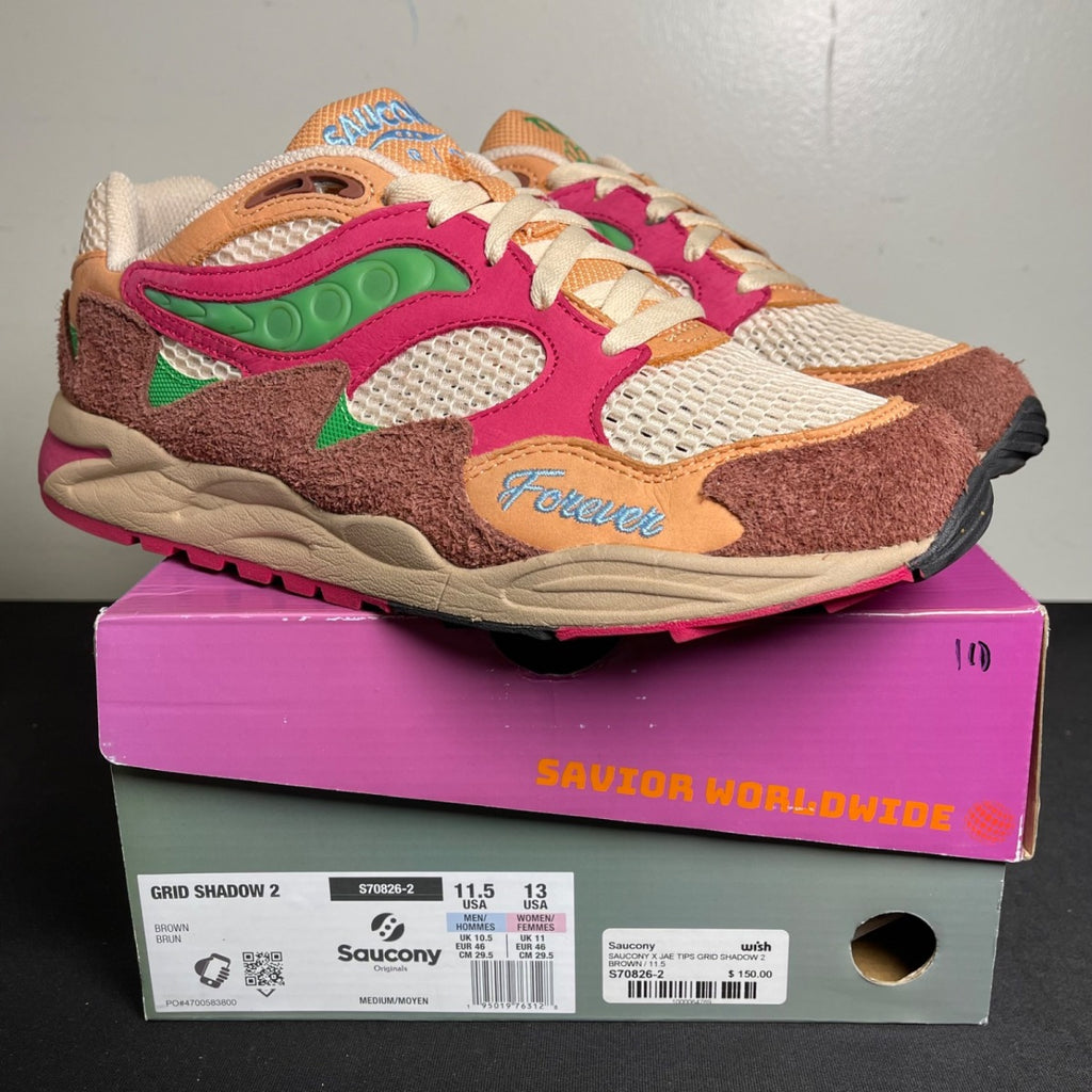 Saucony Grid Shadow 2 Jae Tips What's the Occasion? Wear To The Party (Size 11.5) - Image 1