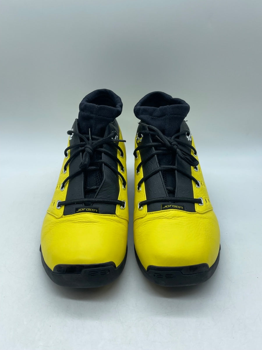 Jordan 17 Retro Low SoleFly Alternate Lightning 14 (Moderately Worn Pre-Owned)JordanBlack/Lightening-Metallic Silver - Image 2