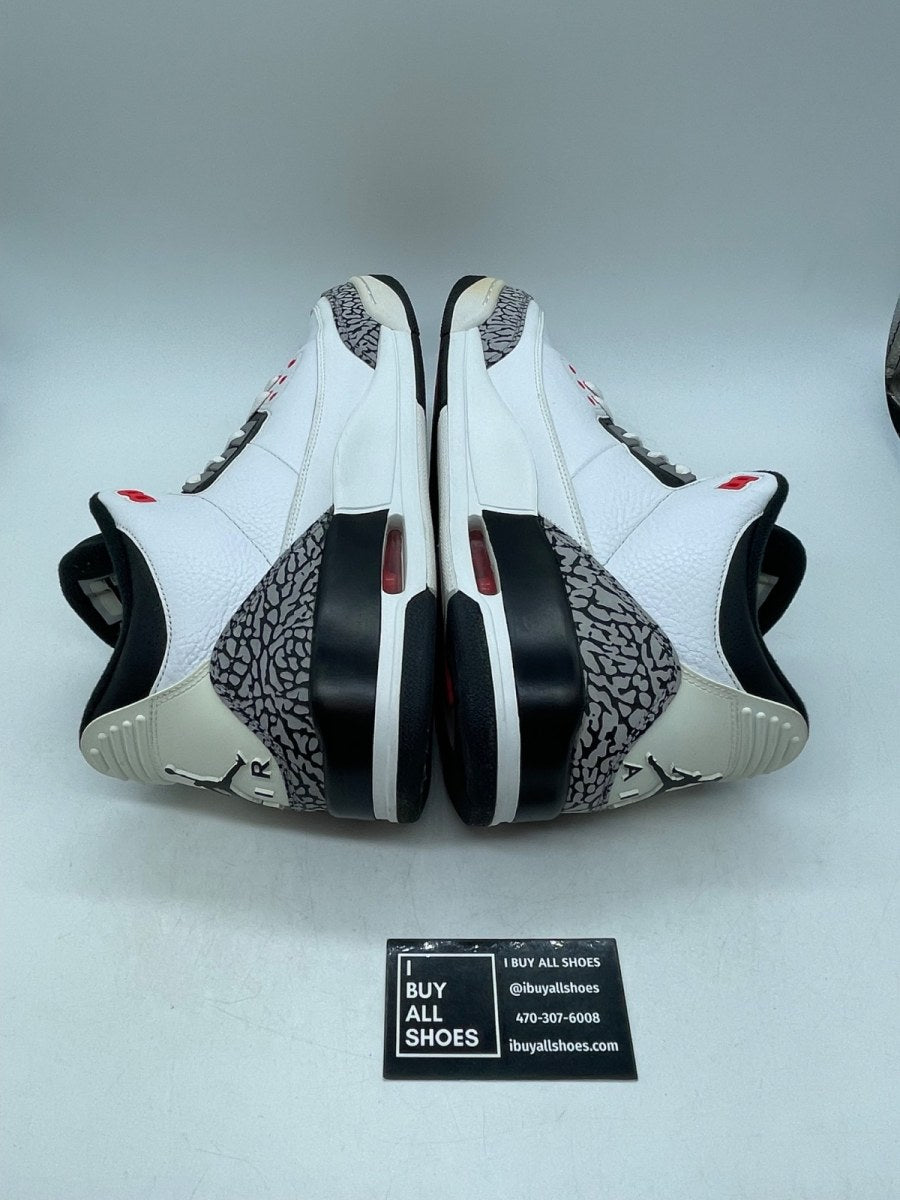 Jordan 3 Retro Infrared 23 13 (Moderately Worn Pre-Owned) - Image 6