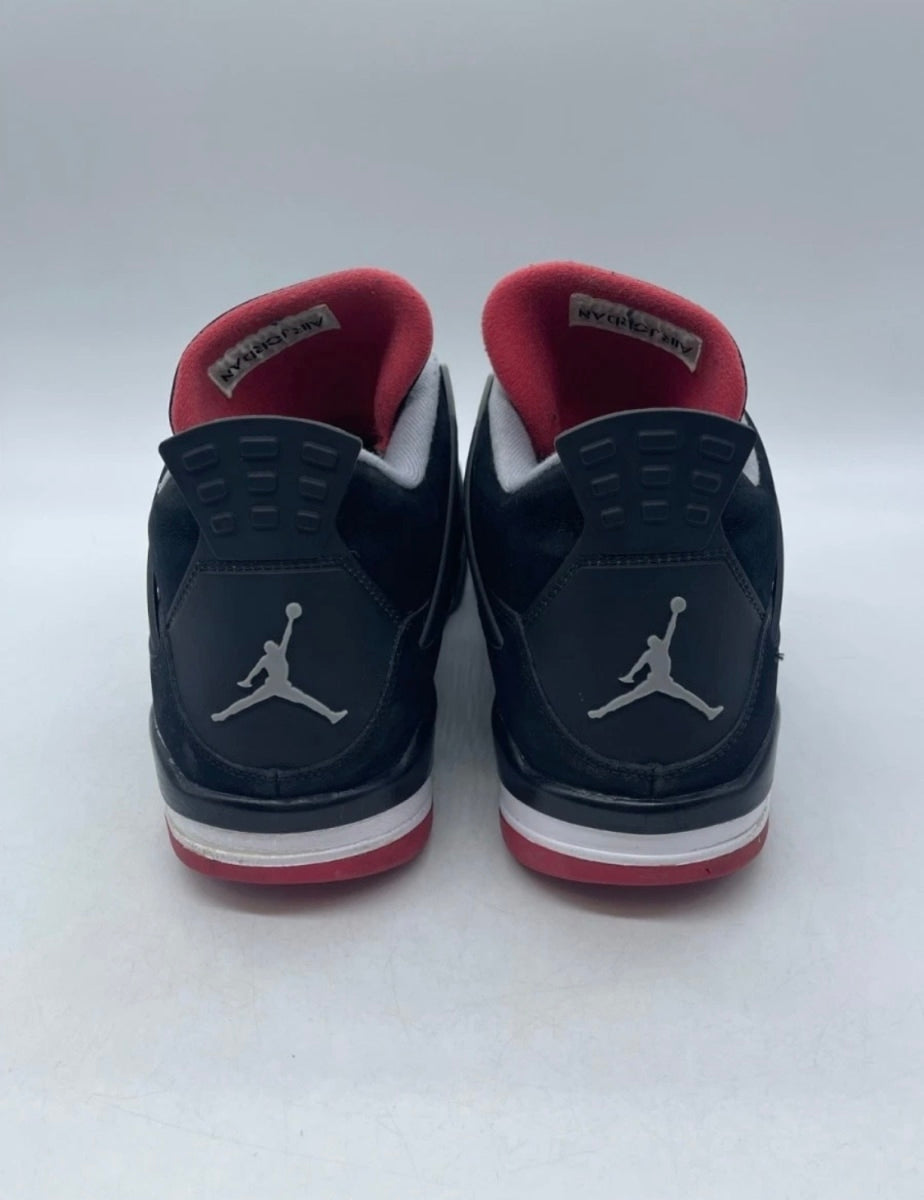 Jordan 4 Retro Black Cement (2012) 14 (Moderately Worn Pre-Owned)JordanBlack/Fire Red-Cement Grey - Image 3