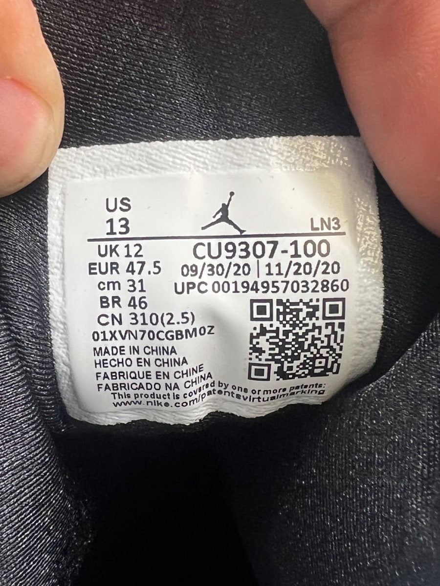 Jordan 7 Retro Flint (2021) 13 (Lightly Worn Pre-Owned) - Image 9