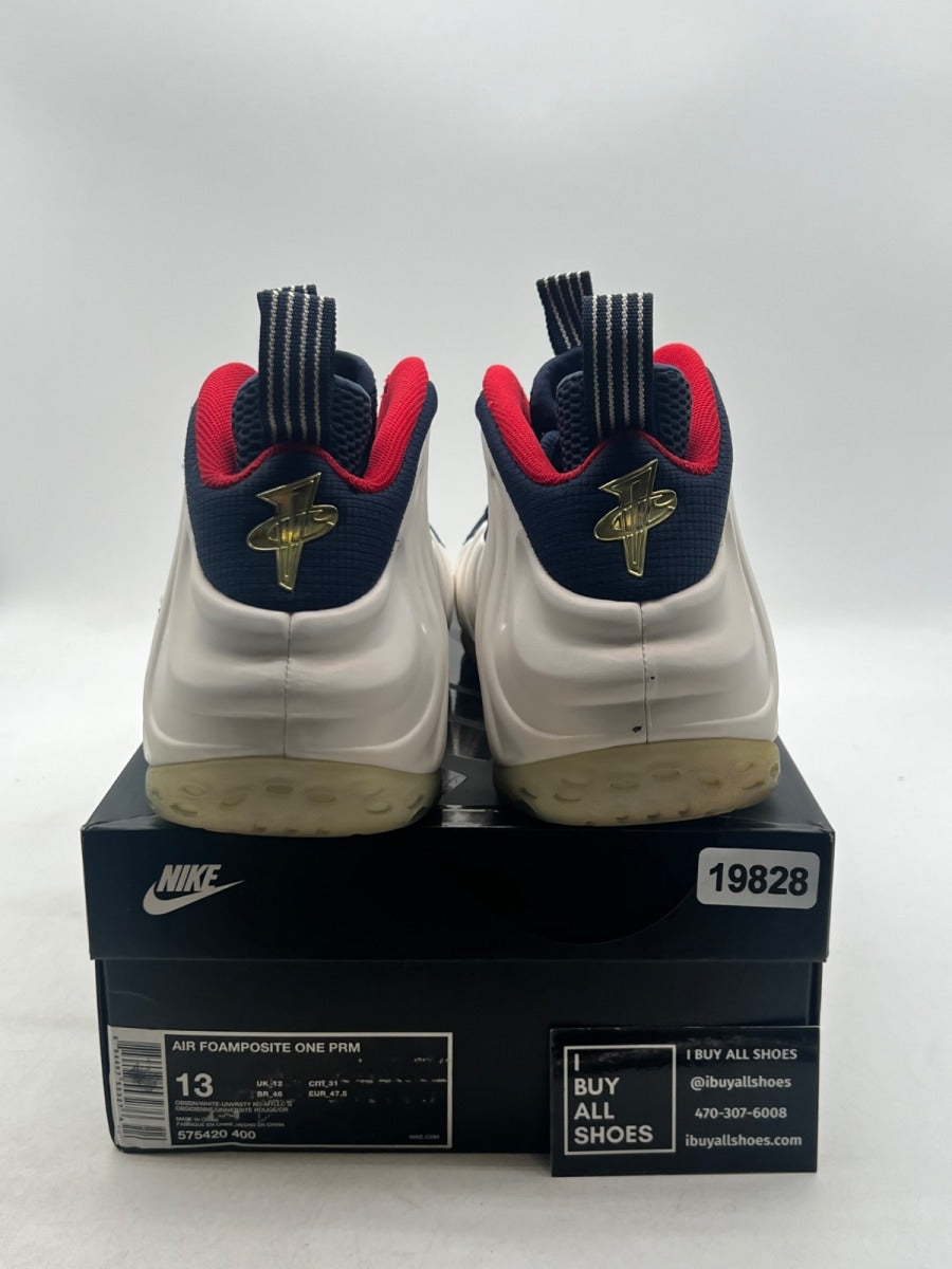 Nike Air Foamposite One Olympic 13 (Lightly Worn Pre-Owned) - Image 6