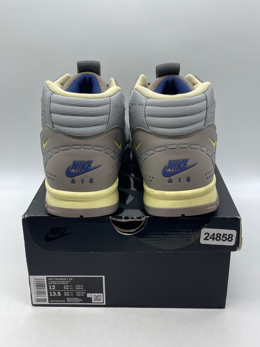 Nike Air Trainer 1 Utility SP Light Smoke Grey Honeydew Particle Grey 12 (Moderately Worn Pre-Owned)NikeLight Smoke Grey/Honeydew-Particle Grey - Image 3