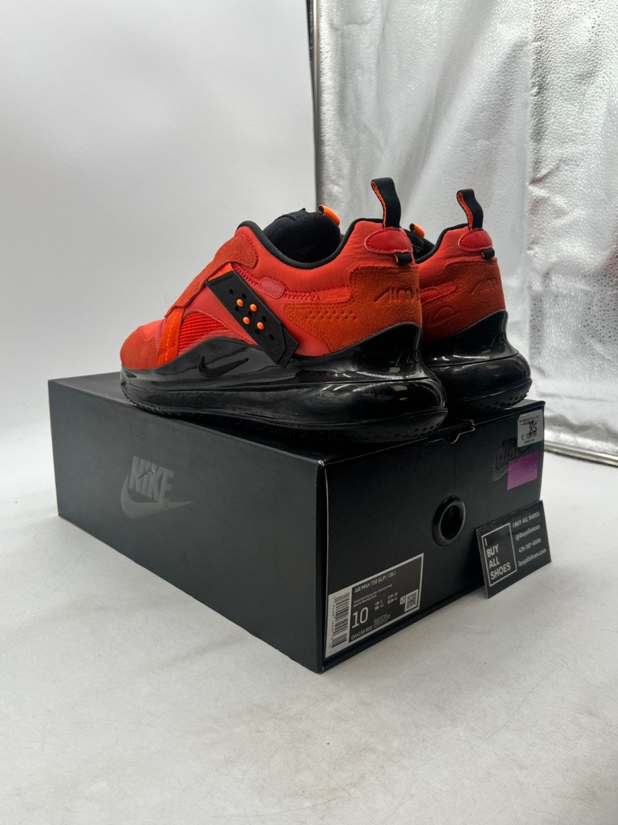 Nike Air Max 720 Slip OBJ Team Orange 10 (Moderately Worn Pre-Owned) - Image 4