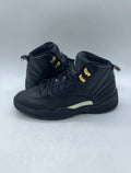 Jordan 12 Retro The Master 10.5 (Moderately Worn Pre-Owned)JordanBlack/Rattan-White-Metallic Gold - Image 1