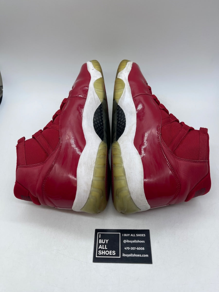 Jordan 11 Retro Win Like 96 14 (Heavily Worn Pre-Owned) - Image 6